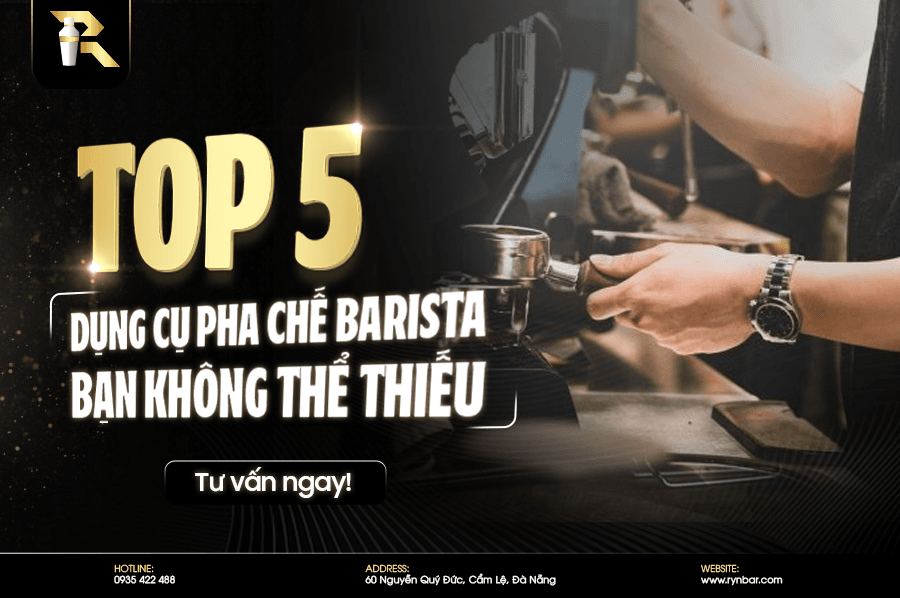 Top 5 dụng cụ pha chế barista bạn không thể thiếu - 1 10