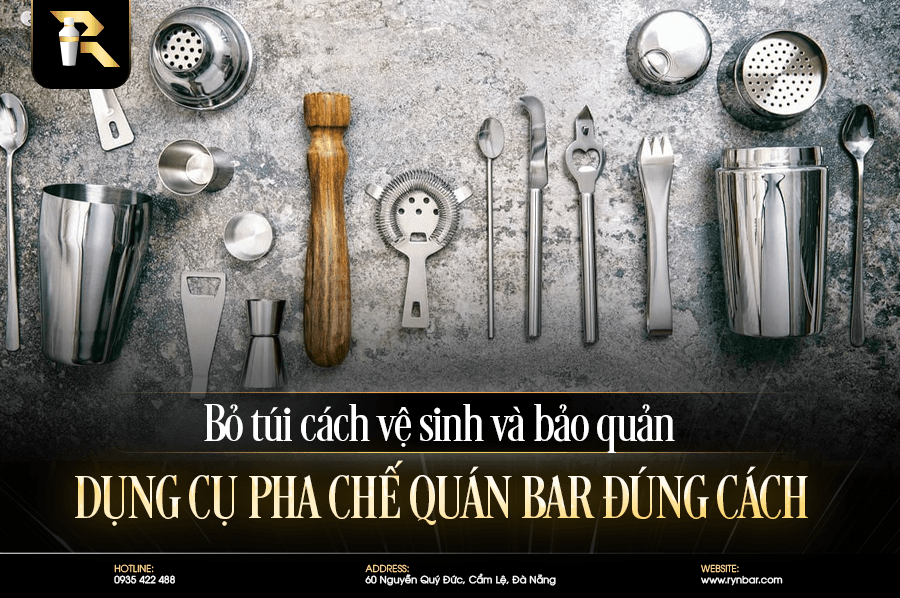 Bỏ túi 7 cách vệ sinh và bảo quản dụng cụ pha chế đúng chuẩn  - 1 4