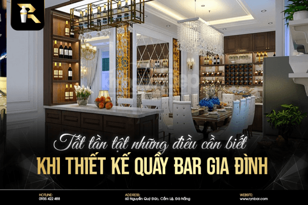 Tất tần tật những điều cần biết khi thiết kế quầy bar gia đình.  - 1 9