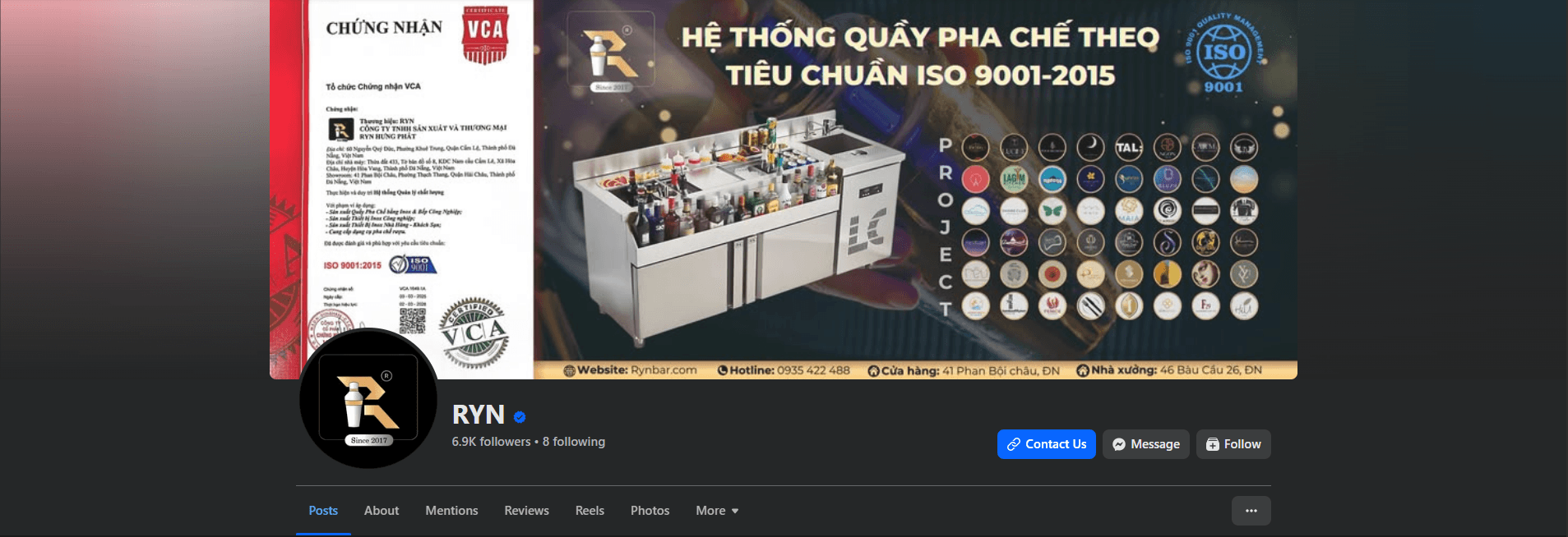 Fanpage Rynbar